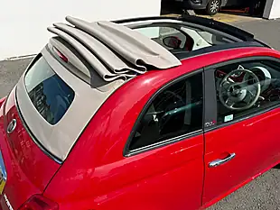 Used 2022 Fiat 500c Dolcevita Plus Red - Interior and Exterior details 10