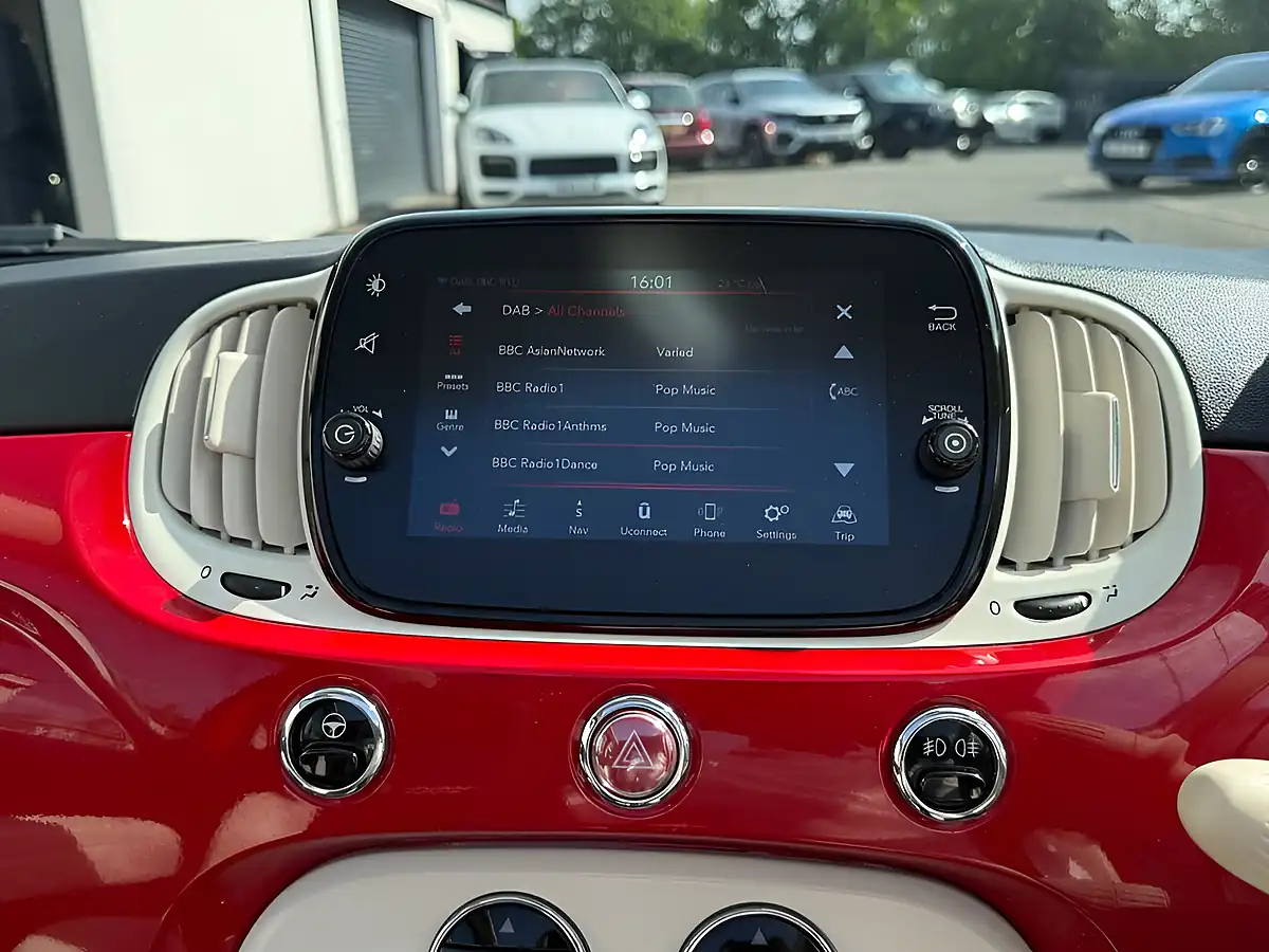 Used 2022 Fiat 500c Dolcevita Plus Red - Interior and Exterior details 11