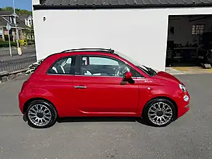 Used 2022 Fiat 500c Dolcevita Plus Red - Interior and Exterior details 2