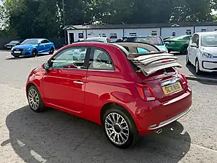 Used 2022 Fiat 500c Dolcevita Plus Red - Interior and Exterior details 6
