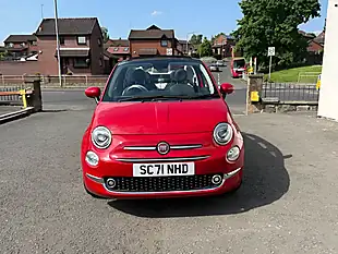 Used 2022 Fiat 500c Dolcevita Plus Red - Interior and Exterior details 8