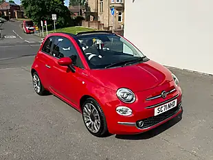 Used 2022 Fiat 500c Dolcevita Plus Red - Interior and Exterior details 9