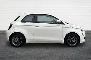 Used 2022 Fiat 500e Action White - Interior and Exterior details 2