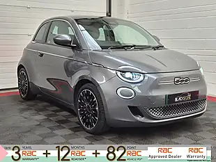 Used 2022 Fiat 500E La Prima Grey - Interior and Exterior details 10