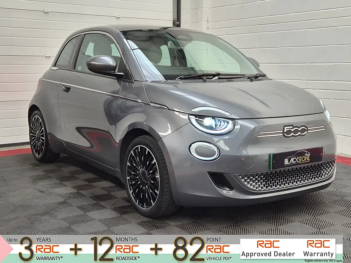 Used 2022 Fiat 500E La Prima Grey - Interior and Exterior details 10