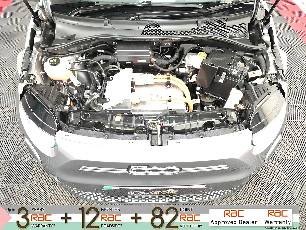 Used 2022 Fiat 500E La Prima Grey - Interior and Exterior details 12