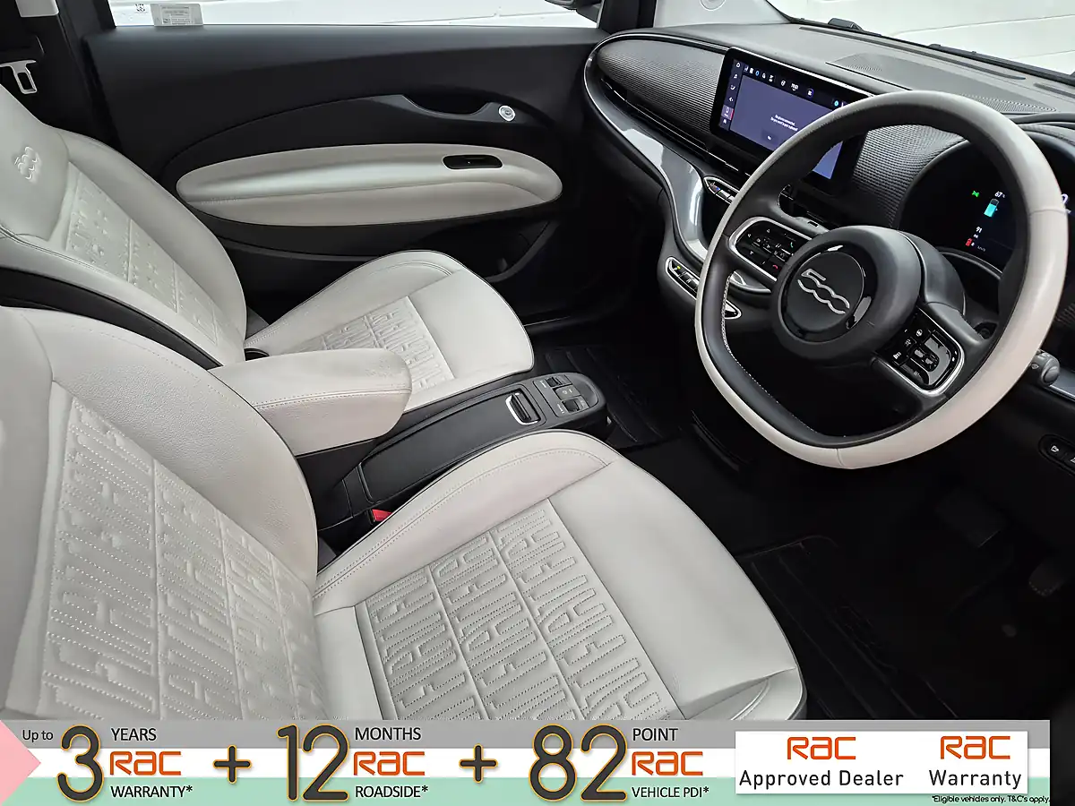 Used 2022 Fiat 500E La Prima Grey - Interior and Exterior details 14