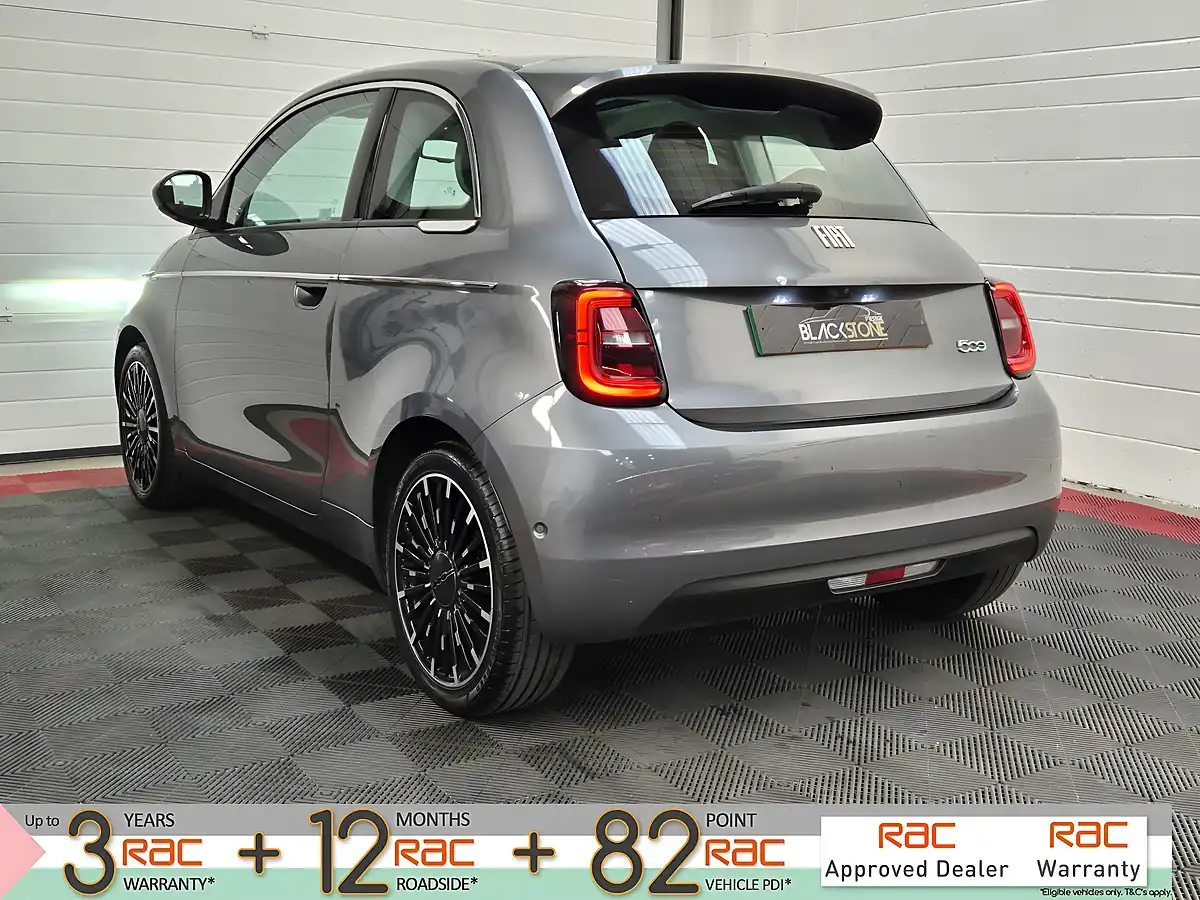 Used 2022 Fiat 500E La Prima Grey - Interior and Exterior details 2