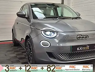 Used 2022 Fiat 500E La Prima Grey - Interior and Exterior details 3