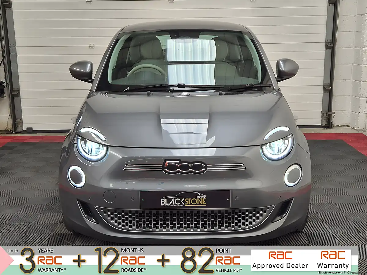 Used 2022 Fiat 500E La Prima Grey - Interior and Exterior details 4