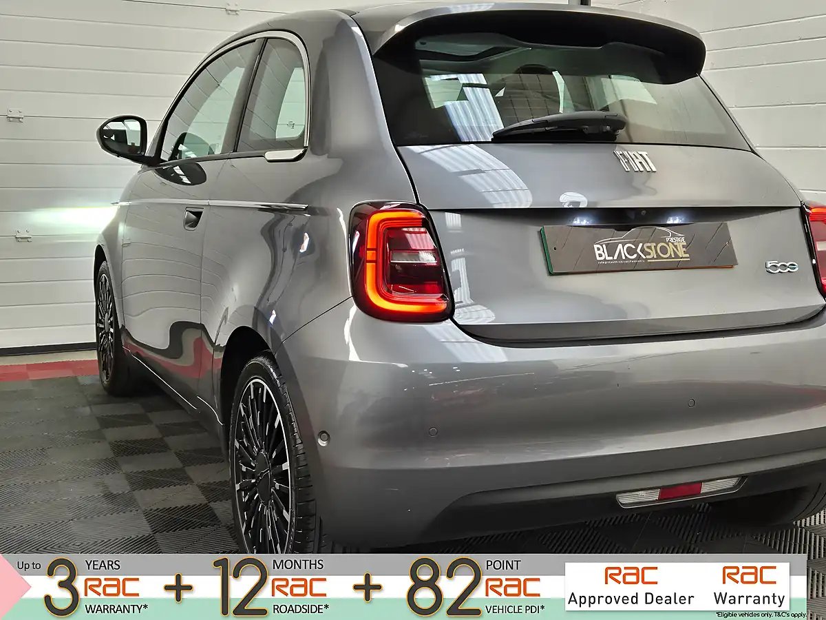 Used 2022 Fiat 500E La Prima Grey - Interior and Exterior details 6
