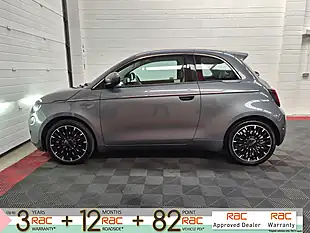 Used 2022 Fiat 500E La Prima Grey - Interior and Exterior details 9