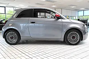 Used 2022 Fiat 500e Red Grey - Interior and Exterior details 14