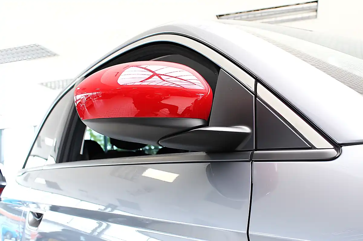 Used 2022 Fiat 500e Red Grey - Interior and Exterior details 15