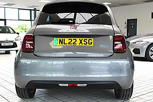 Used 2022 Fiat 500e Red Grey - Interior and Exterior details 19