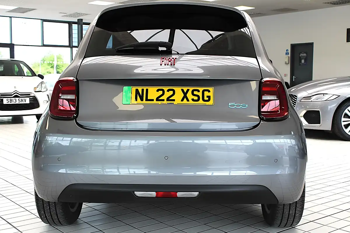 Used 2022 Fiat 500e Red Grey - Interior and Exterior details 19