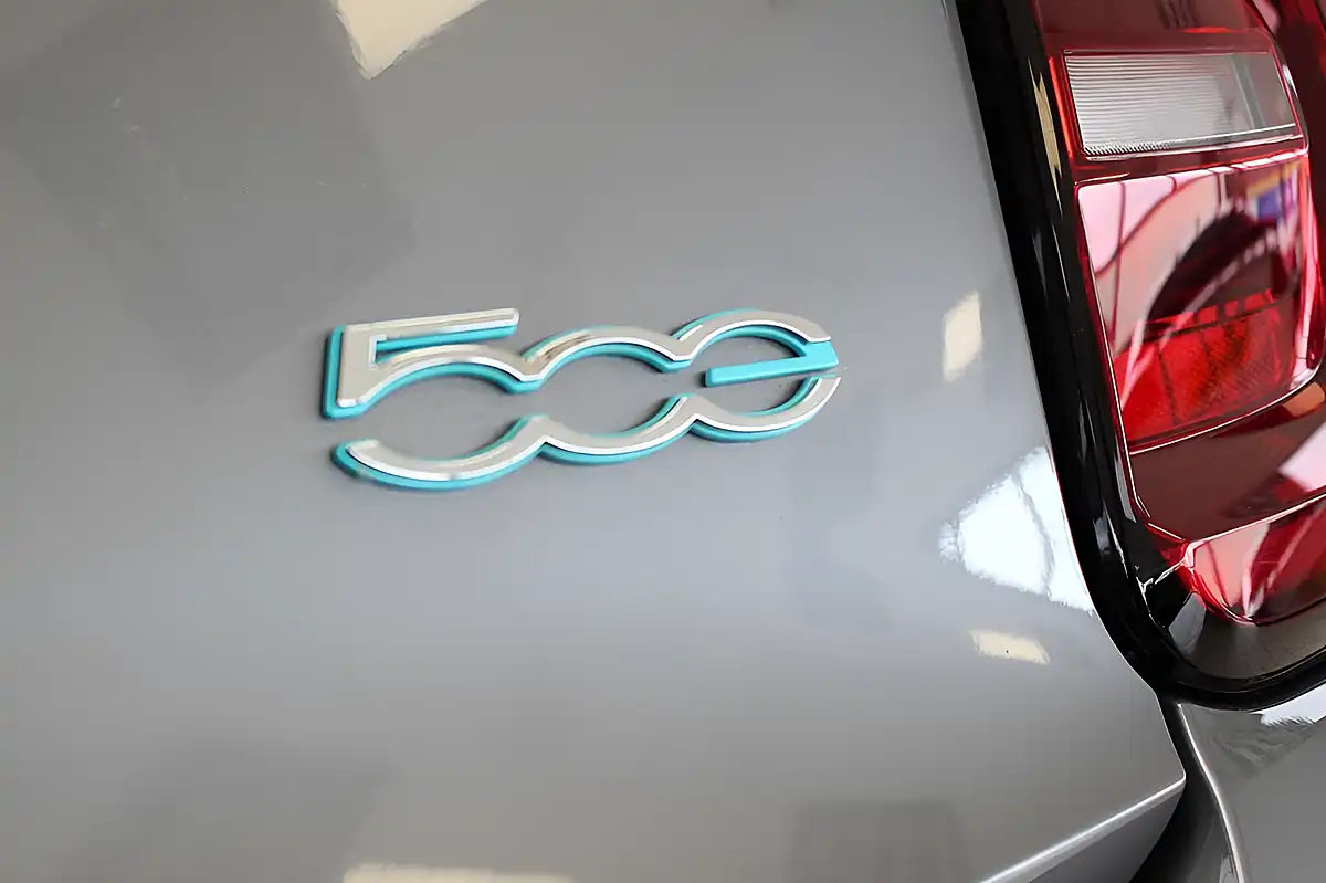 Used 2022 Fiat 500e Red Grey - Interior and Exterior details 20