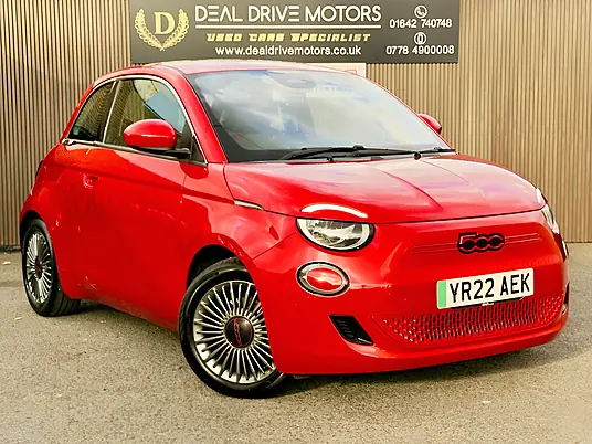 2022 Fiat 500e 42kWh Red