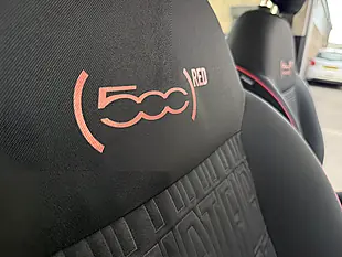 Used 2022 Fiat 500e Red Hatchback Red - Interior and Exterior details 17