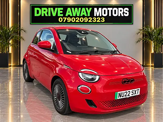 2022 Fiat 500e 24kWh Red
