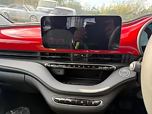 Used 2022 Fiat 500e Red Red - Interior and Exterior details 10