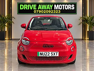 Used 2022 Fiat 500e Red Red - Interior and Exterior details 2
