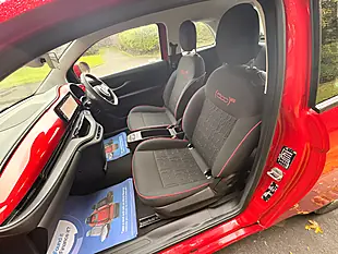 Used 2022 Fiat 500E Red Red - Interior and Exterior details 13