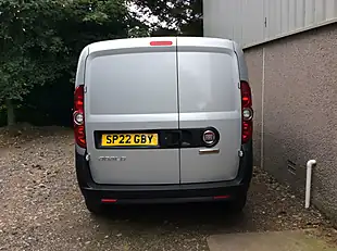 Used 2022 Fiat Doblo Cargo Sx Grey - Interior and Exterior details 7