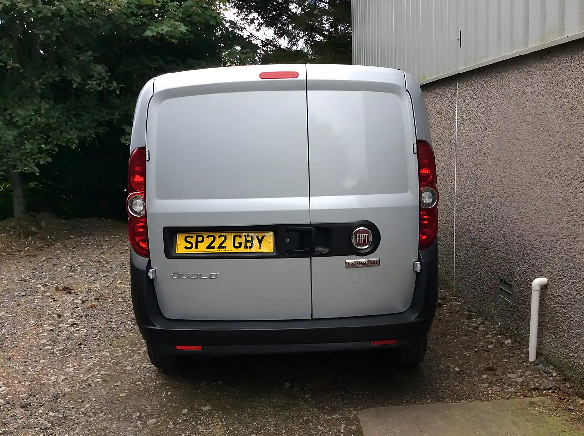 Used 2022 Fiat Doblo Cargo Sx Grey - Interior and Exterior details 7