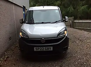 Used 2022 Fiat Doblo Cargo Sx Grey - Interior and Exterior details 8