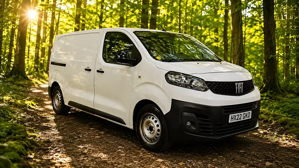 Used 2022 Fiat Scudo Sx Panel Van White - Front View