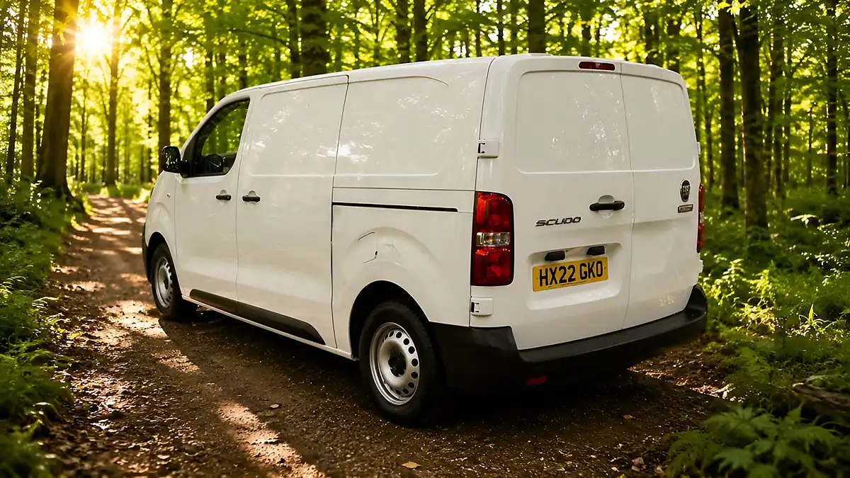Used 2022 Fiat Scudo Sx Panel Van White - Interior and Exterior details 3