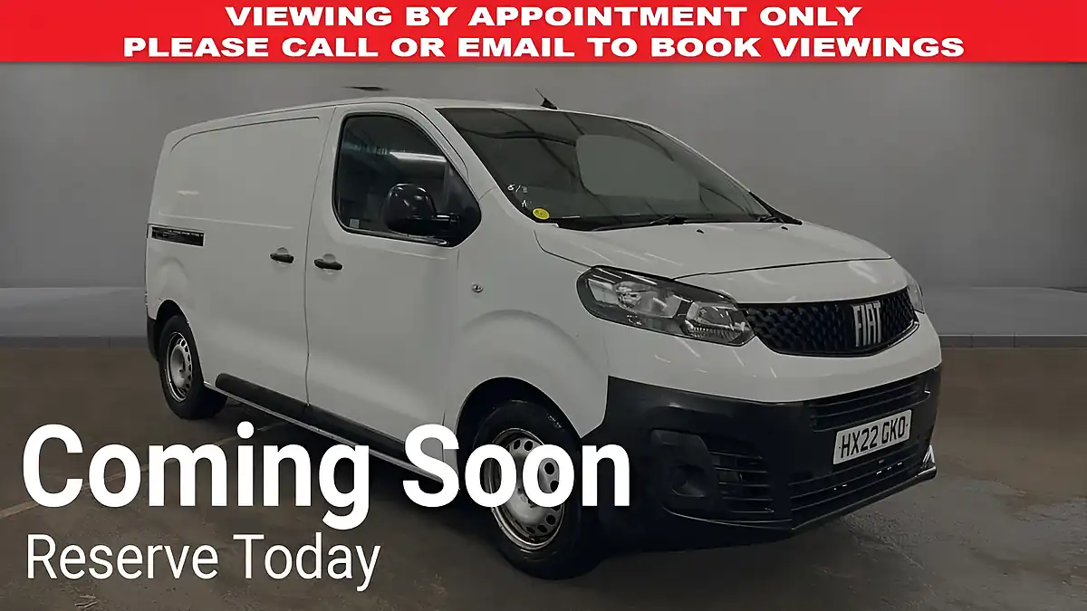 Used 2022 Fiat Scudo Sx Panel Van White - Interior and Exterior details 5