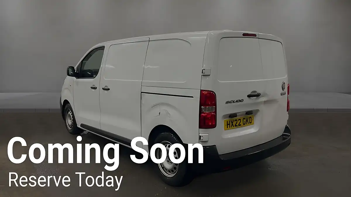 Used 2022 Fiat Scudo Sx Panel Van White - Interior and Exterior details 7
