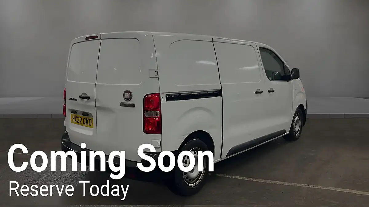 Used 2022 Fiat Scudo Sx Panel Van White - Interior and Exterior details 8