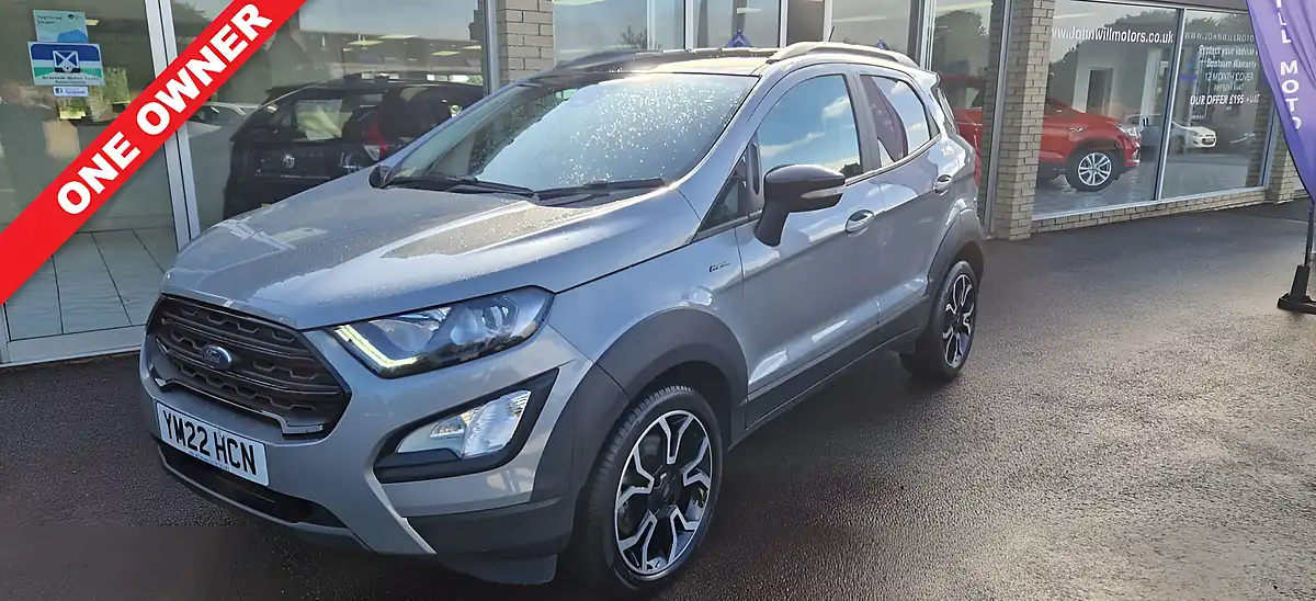 Used 2022 Ford Ecosport Active Silver - Front View