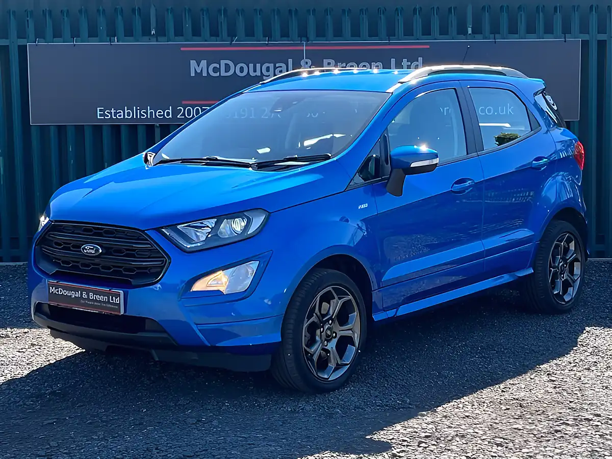 Used 2022 Ford Ecosport ST-Line Blue - Front View