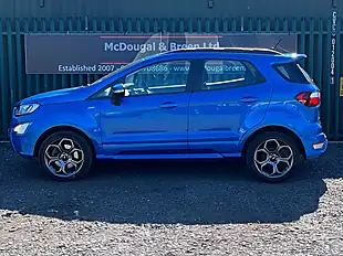 Used 2022 Ford Ecosport ST-Line Blue - Interior and Exterior details 3