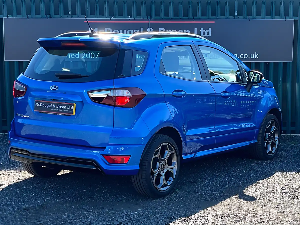 Used 2022 Ford Ecosport ST-Line Blue - Interior and Exterior details 6