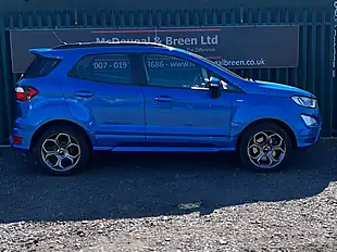 Used 2022 Ford Ecosport ST-Line Blue - Interior and Exterior details 7