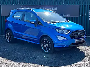 Used 2022 Ford Ecosport ST-Line Blue - Interior and Exterior details 8