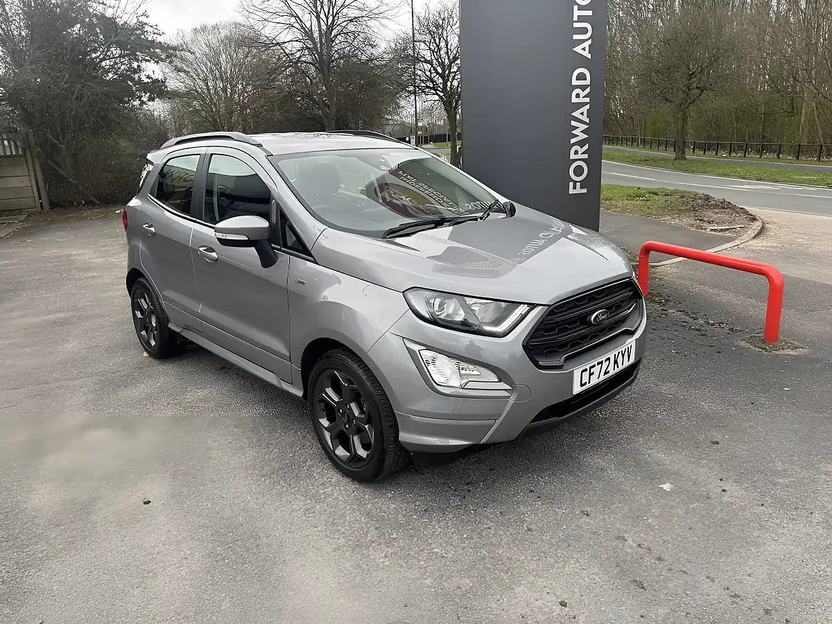 Used 2022 Ford Ecosport ST-Line Silver - Front View