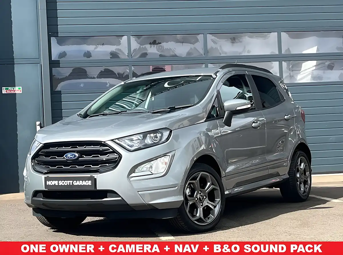 Used 2022 Ford Ecosport ST-Line Silver - Front View