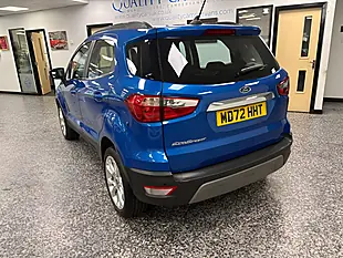 Used 2022 Ford Ecosport Titanium Desert Island Blue - Interior and Exterior details 10
