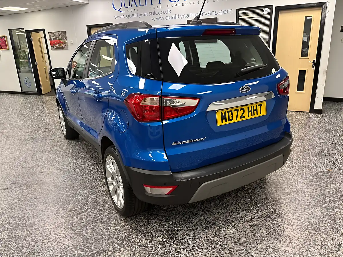Used 2022 Ford Ecosport Titanium Desert Island Blue - Interior and Exterior details 10