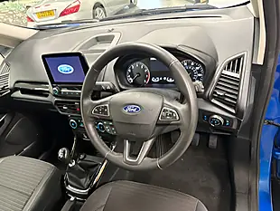 Used 2022 Ford Ecosport Titanium Desert Island Blue - Interior and Exterior details 2