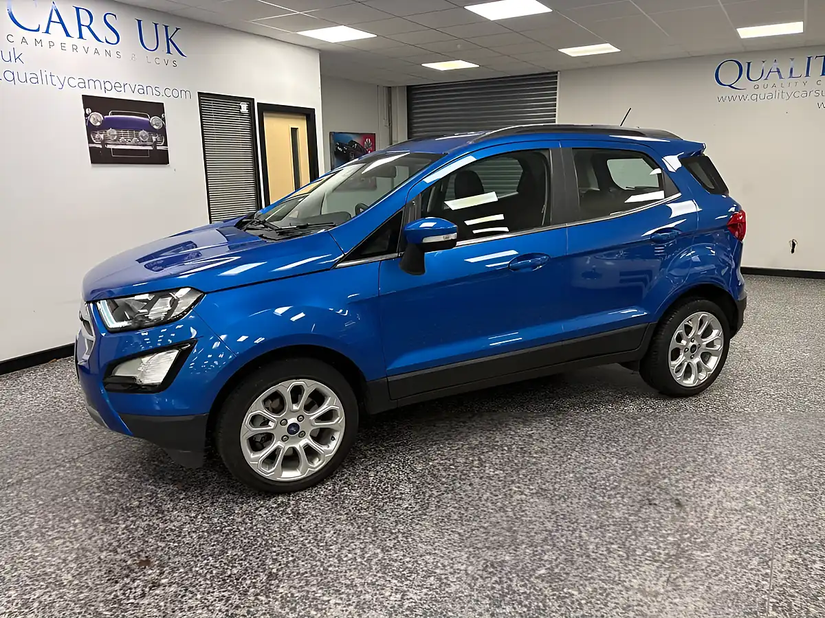 Used 2022 Ford Ecosport Titanium Desert Island Blue - Interior and Exterior details 3