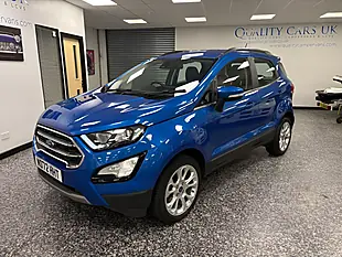 Used 2022 Ford Ecosport Titanium Desert Island Blue - Interior and Exterior details 4