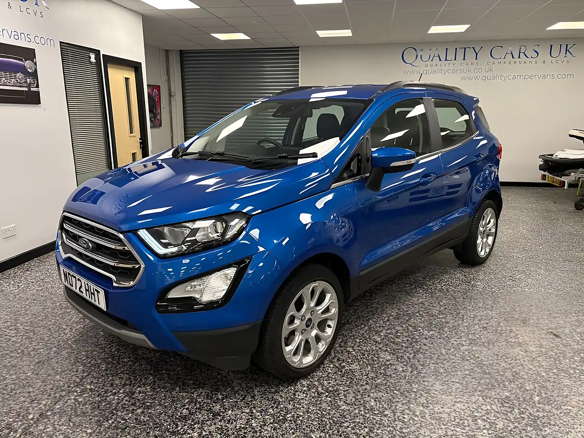 Used 2022 Ford Ecosport Titanium Desert Island Blue - Interior and Exterior details 4