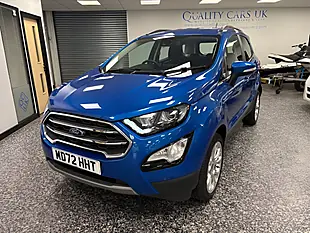 Used 2022 Ford Ecosport Titanium Desert Island Blue - Interior and Exterior details 5